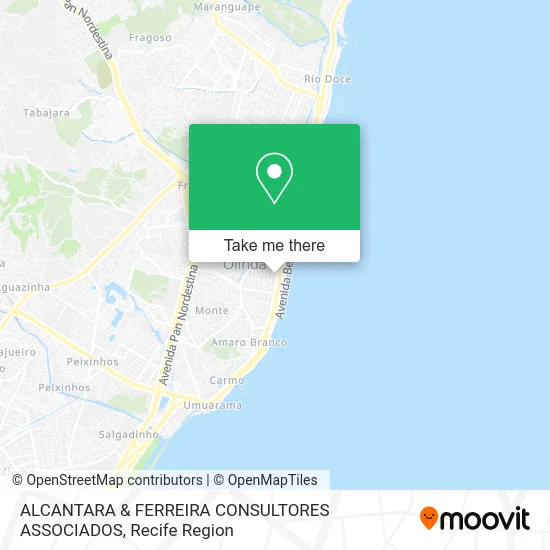 ALCANTARA & FERREIRA CONSULTORES ASSOCIADOS map