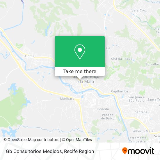 Gb Consultorios Medicos map