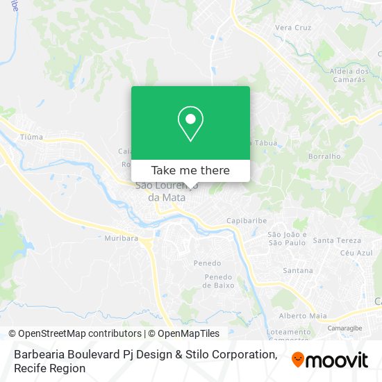 Barbearia Boulevard Pj Design & Stilo Corporation map