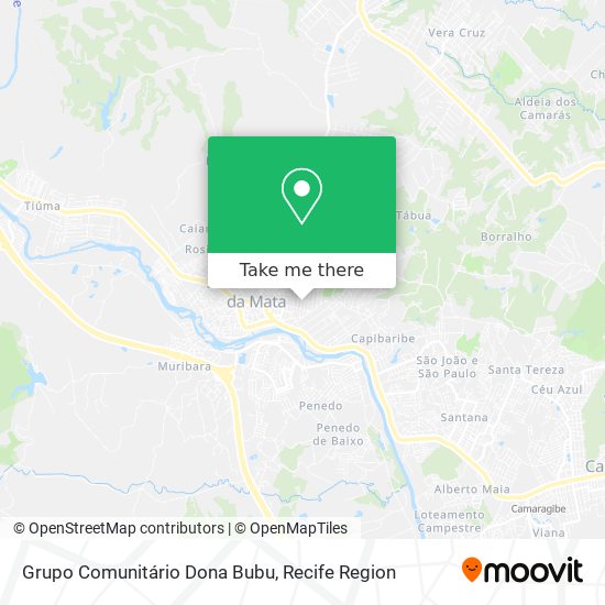 Grupo Comunitário Dona Bubu map
