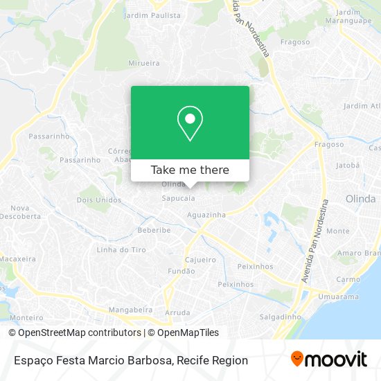 Espaço Festa Marcio Barbosa map