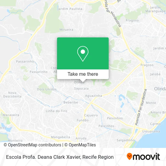 Escola Profa. Deana Clark Xavier map