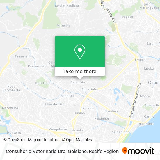 Consultorio Veterinario Dra. Geisiane map