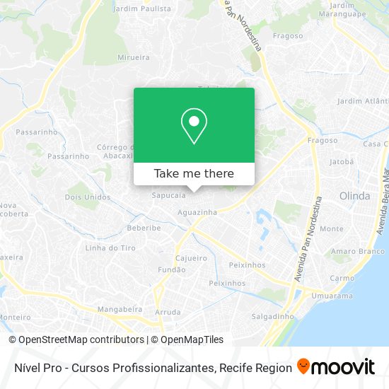 Nível Pro - Cursos Profissionalizantes map