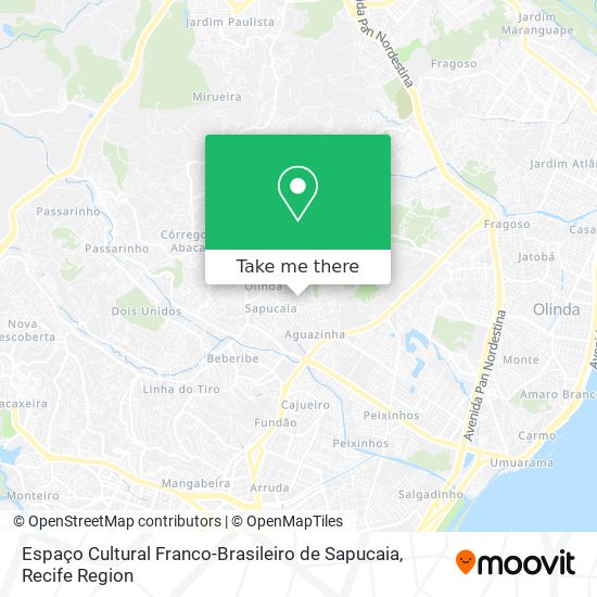 Espaço Cultural Franco-Brasileiro de Sapucaia map