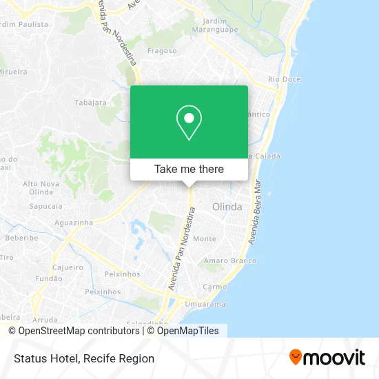 Status Hotel map
