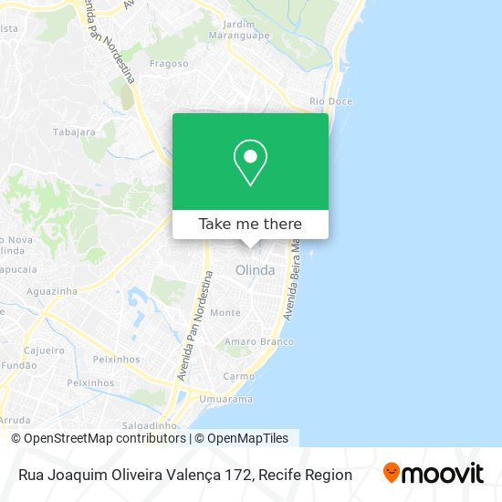 Rua Joaquim Oliveira Valença 172 map