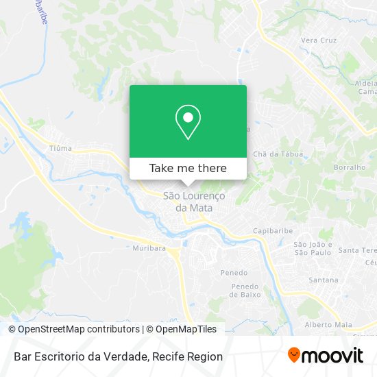 Mapa Bar Escritorio da Verdade