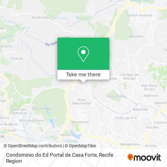 Condomínio do Ed Portal de Casa Forte map
