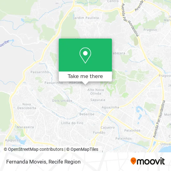 Fernanda Moveis map