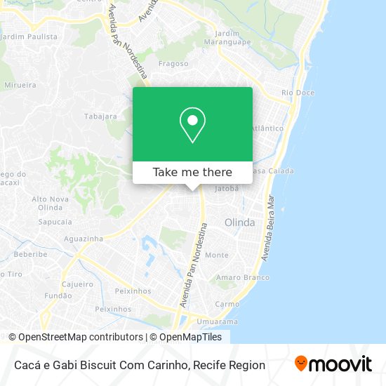 Cacá e Gabi Biscuit Com Carinho map