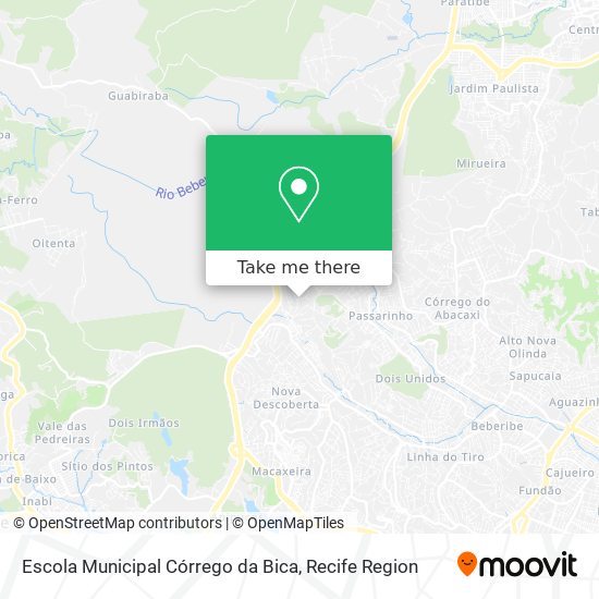 Escola Municipal Córrego da Bica map