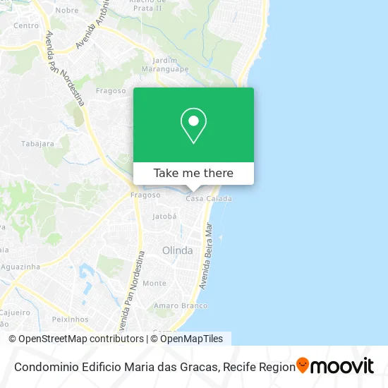 Condominio Edificio Maria das Gracas map
