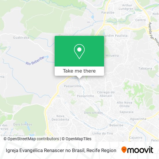 Igreja Evangélica Renascer no Brasil map