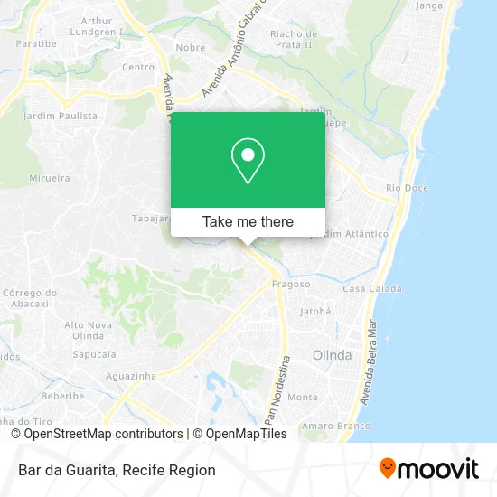 Bar da Guarita map