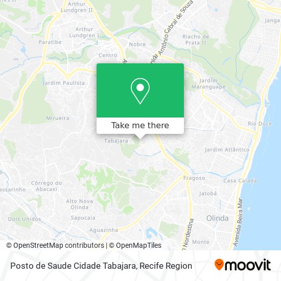 Posto de Saude Cidade Tabajara map