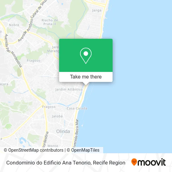 Condominio do Edificio Ana Tenorio map