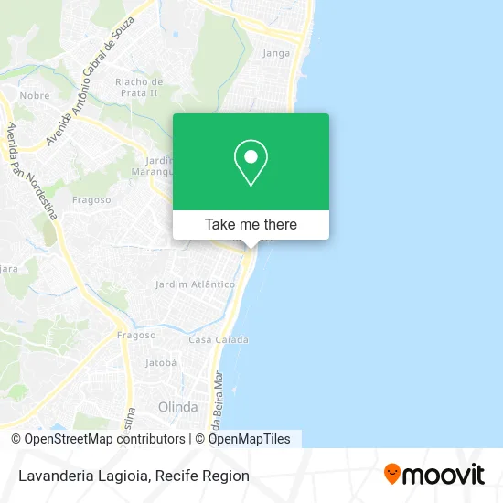 Lavanderia Lagioia map