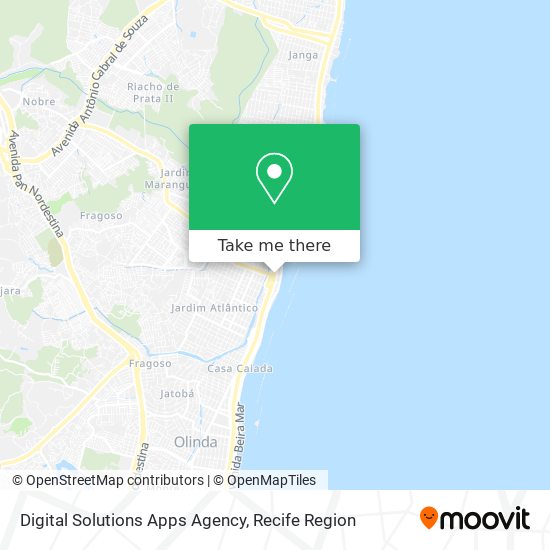 Digital Solutions Apps Agency map