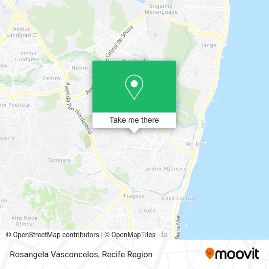Rosangela Vasconcelos map