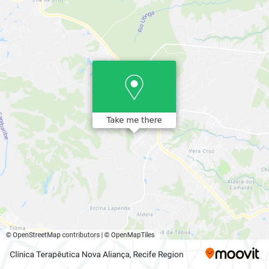 Clínica Terapêutica Nova Aliança map