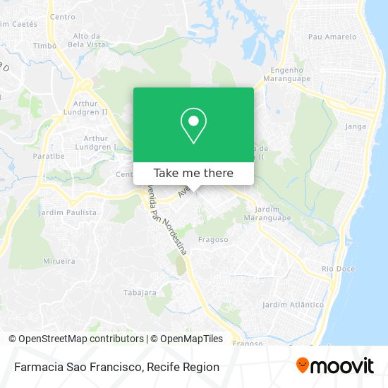 Farmacia Sao Francisco map