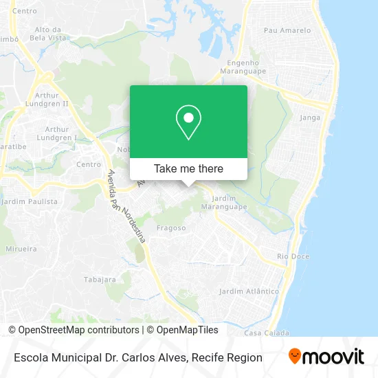 Escola Municipal Dr. Carlos Alves map