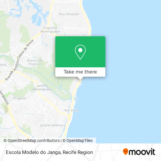 Escola Modelo do Janga map