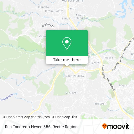 Rua Tancredo Neves 356 map
