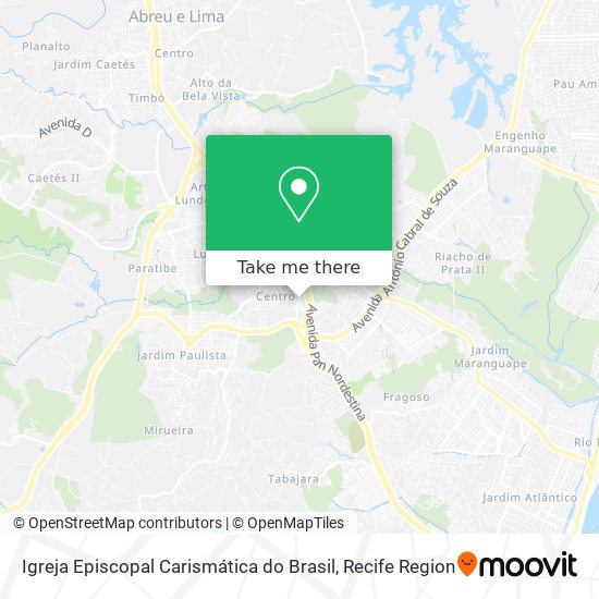 Igreja Episcopal Carismática do Brasil map