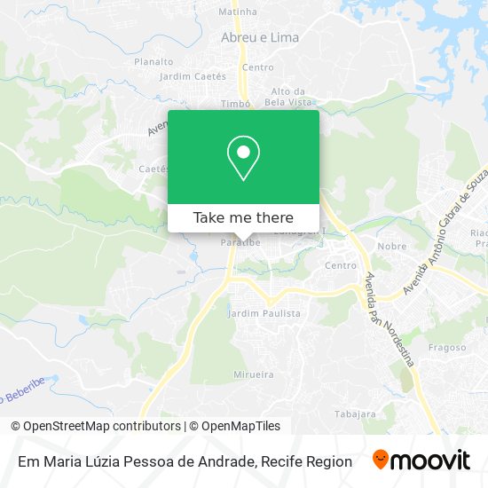 Em Maria Lúzia Pessoa de Andrade map