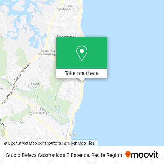 Studio Beleza Cosmeticos E Estetica map