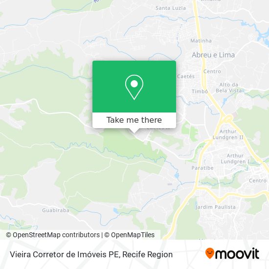 Vieira Corretor de Imóveis PE map