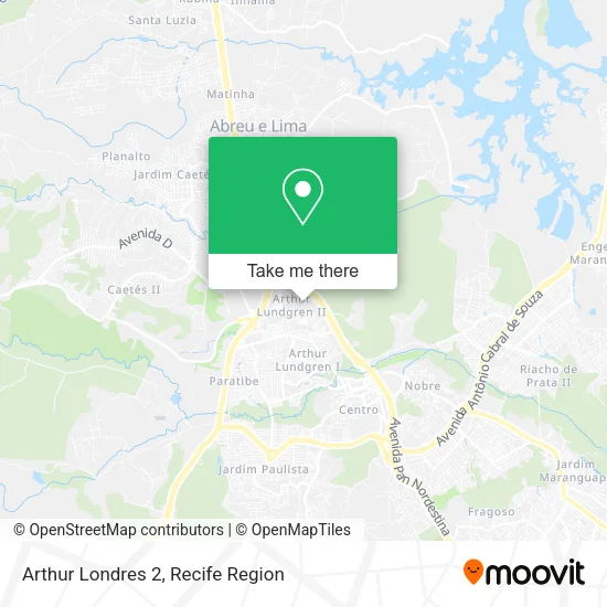 Arthur Londres 2 map
