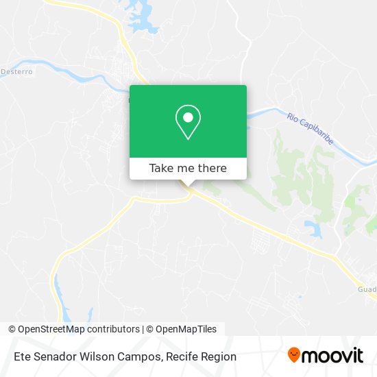 Ete Senador Wilson Campos map