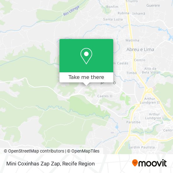Mini Coxinhas Zap Zap map