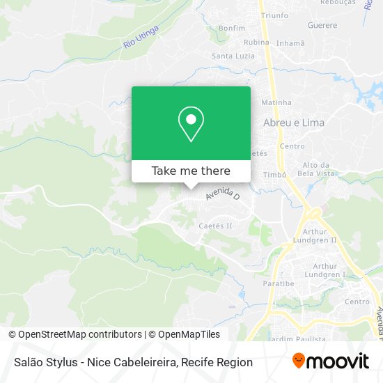 Salão Stylus - Nice Cabeleireira map