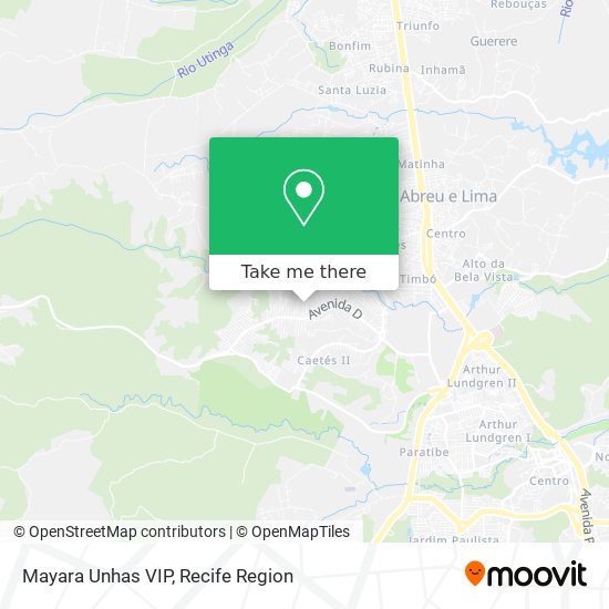 Mayara Unhas VIP map