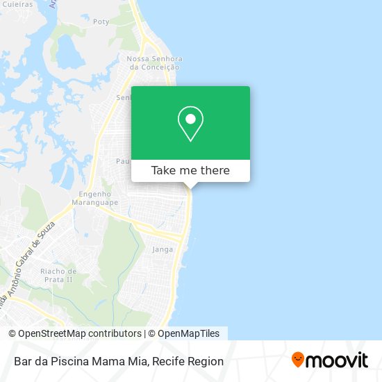 Bar da Piscina Mama Mia map