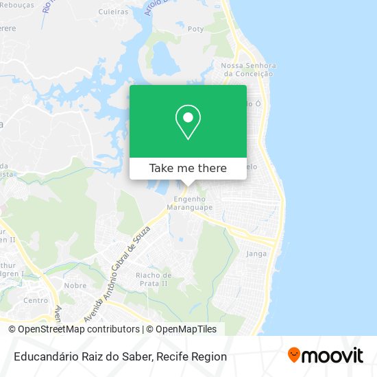 Educandário Raiz do Saber map