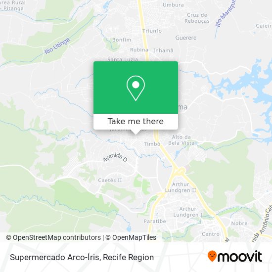 Supermercado Arco-Íris map