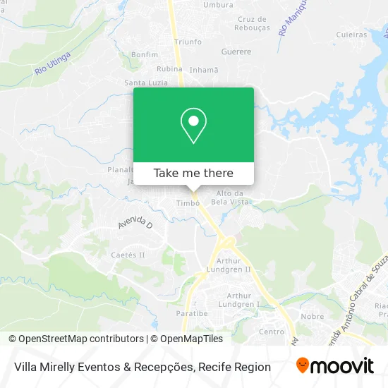 Villa Mirelly Eventos & Recepções map