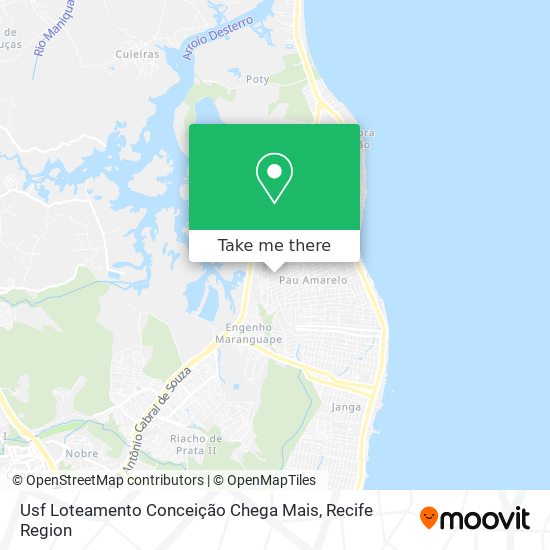 Usf Loteamento Conceição Chega Mais map