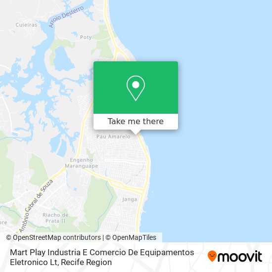 Mart Play Industria E Comercio De Equipamentos Eletronico Lt map
