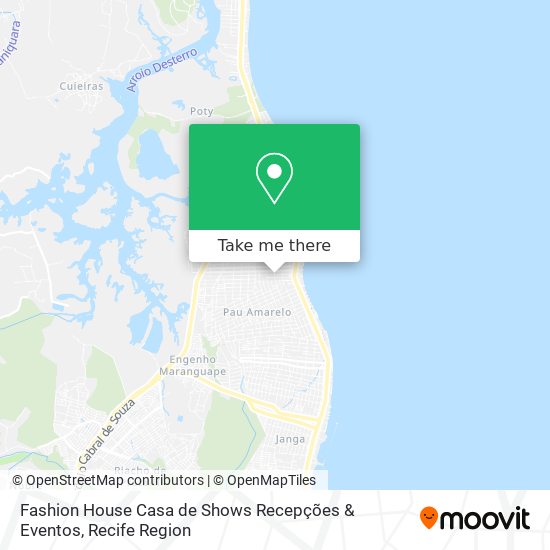 Fashion House Casa de Shows Recepções & Eventos map
