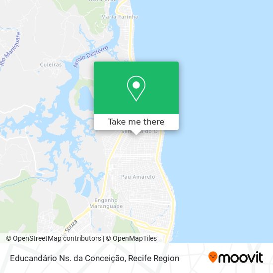 Educandário Ns. da Conceição map