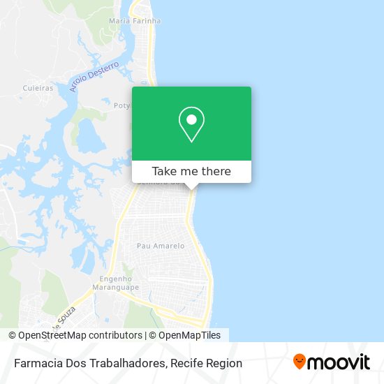 Farmacia Dos Trabalhadores map