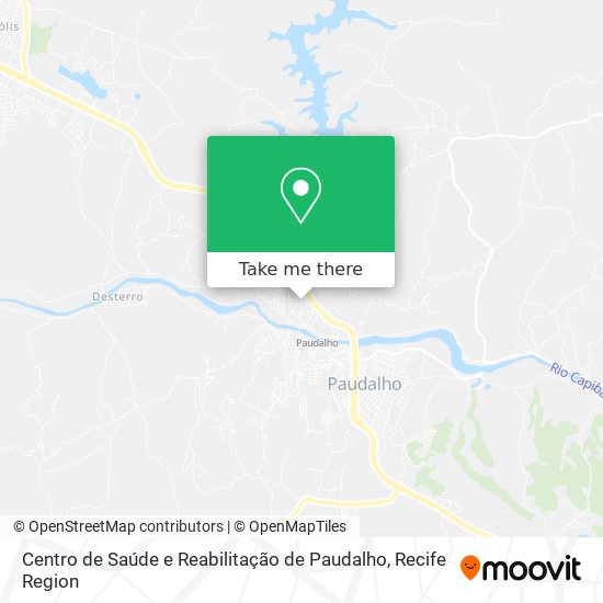 Centro de Saúde e Reabilitação de Paudalho map