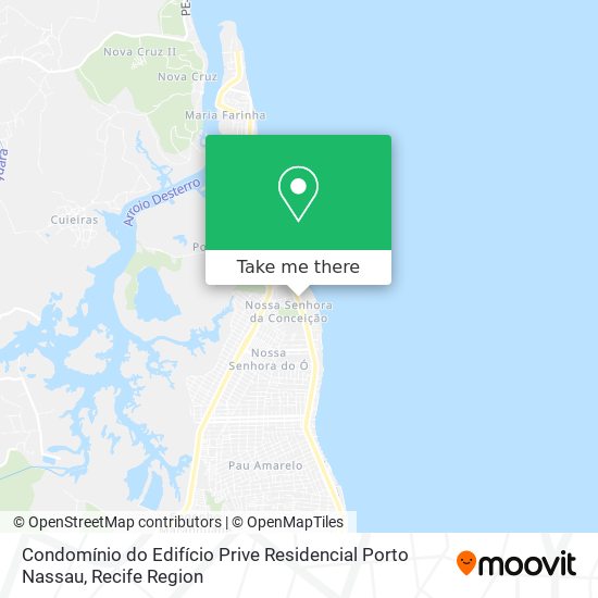 Condomínio do Edifício Prive Residencial Porto Nassau map