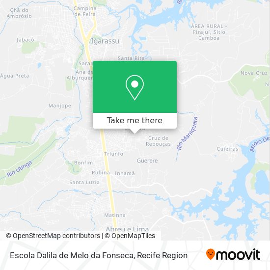 Escola Dalila de Melo da Fonseca map